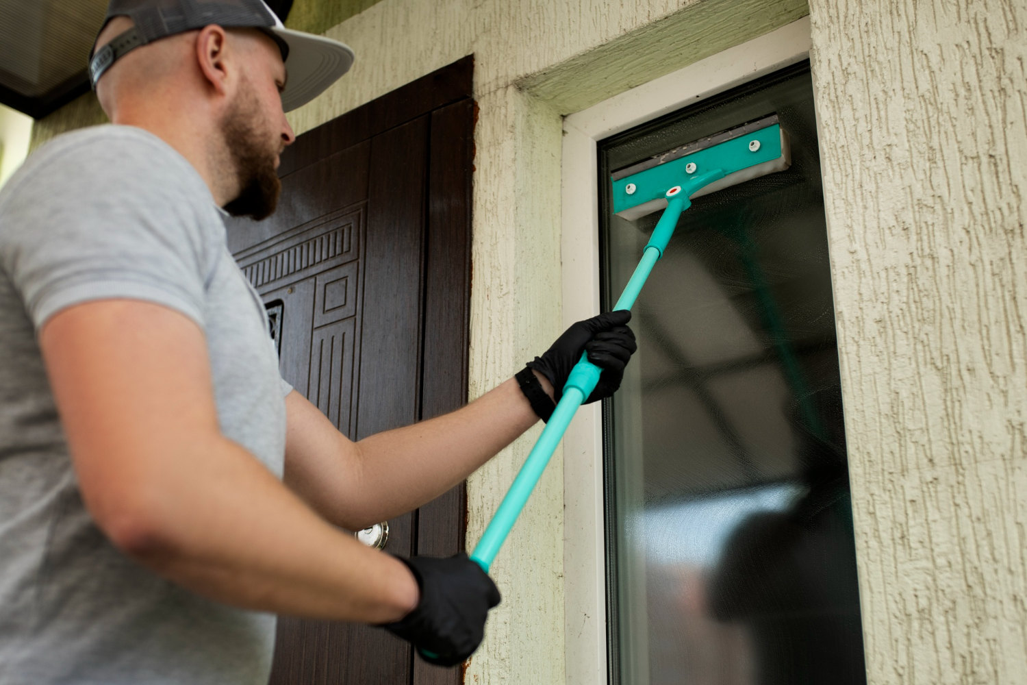 Fensterreinigung - Außen